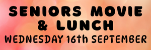 Movie & Lunch @ the movies: Price includes ticket, sandwich & tea/coffee